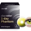 Clearcolor 1-Day Phantom Zombie Yellow -Beste Optische Winkel ClearColor Phantom ZombieYellow 1
