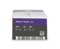 IWear Fresh -Beste Optische Winkel iwear fresh 30 parameter