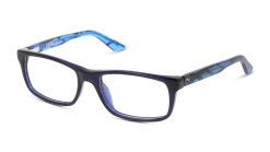 Puma PJ0009O 002 49/16 -Beste Optische Winkel original png 8056376031478 angle 03 puma pj0009o eyewear blue light blue transparen